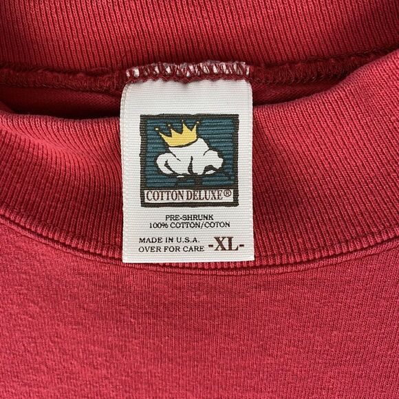 Vtg The Mangy Moose Saloon T Shirt Mens Sz XL Long Sleeve‎ Jackson Hole USA Made - Picture 7 of 13